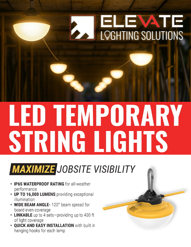 Led Temporary String Lights