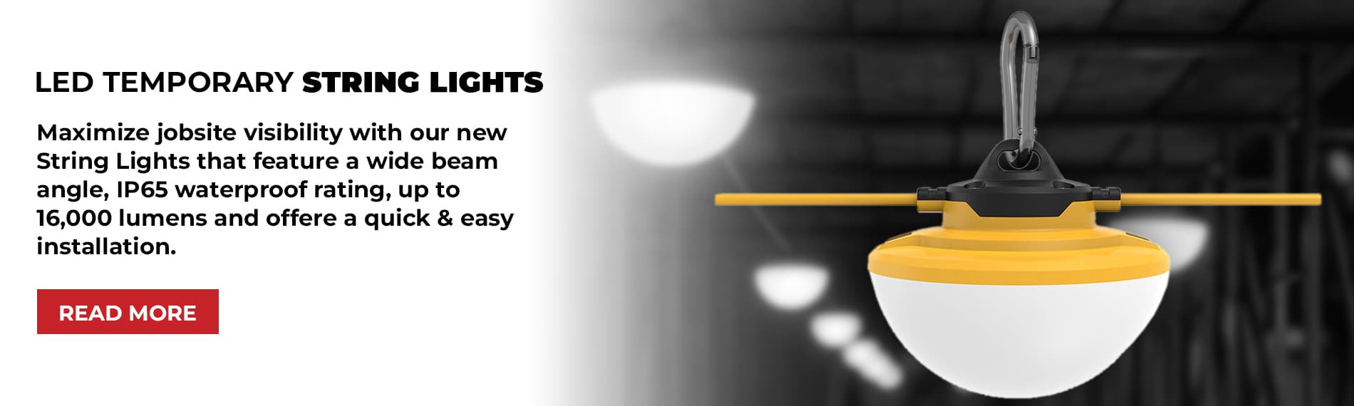 LED Temporary String Lights