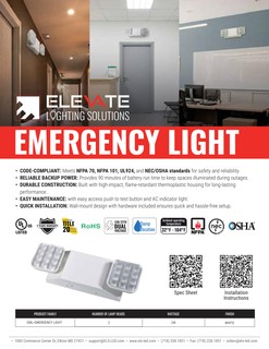 Led Emergency Light Sell Sheet Thumb