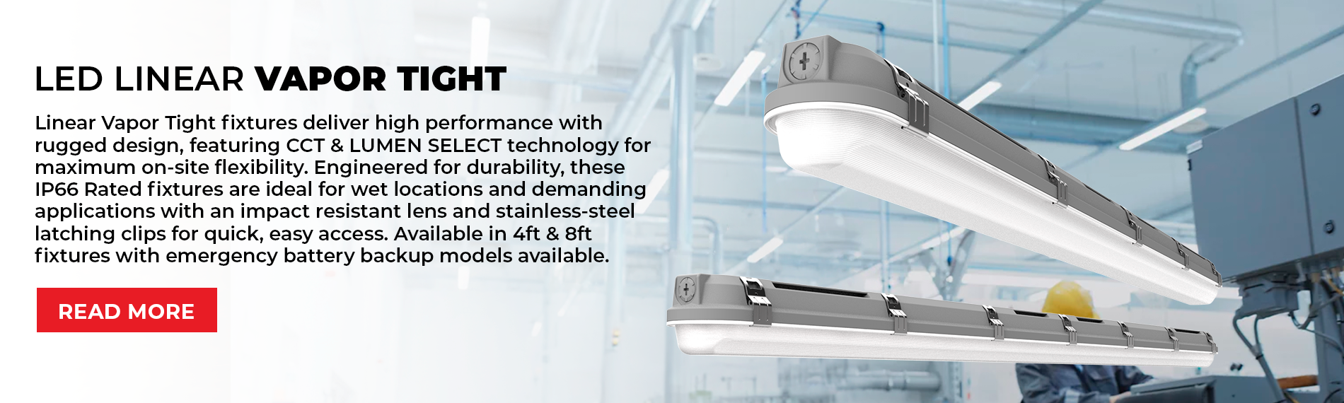 LED Linear Vapor Tight